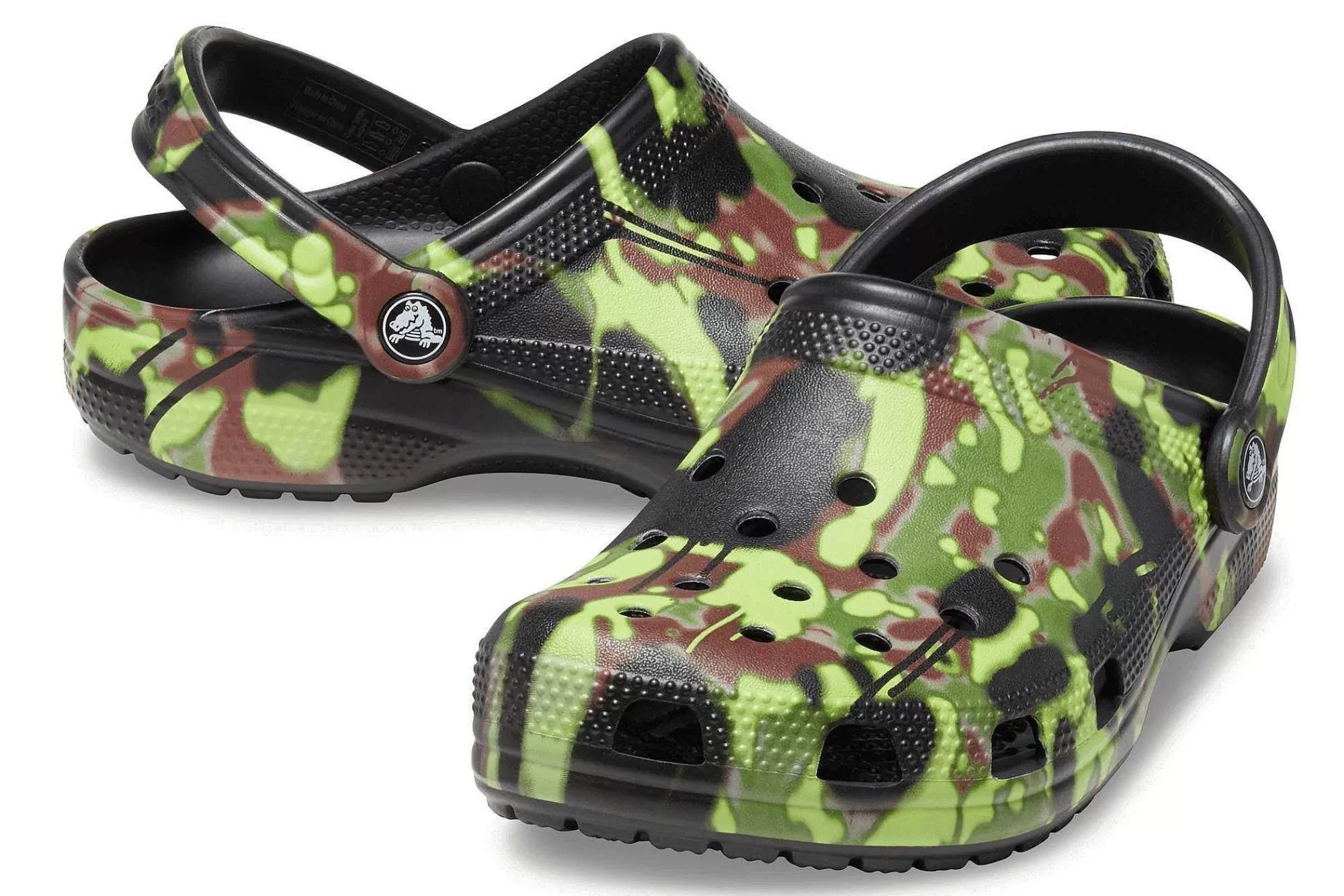 Clearance Chanclas Classic Spray Camo Clog Hombre Chanclas