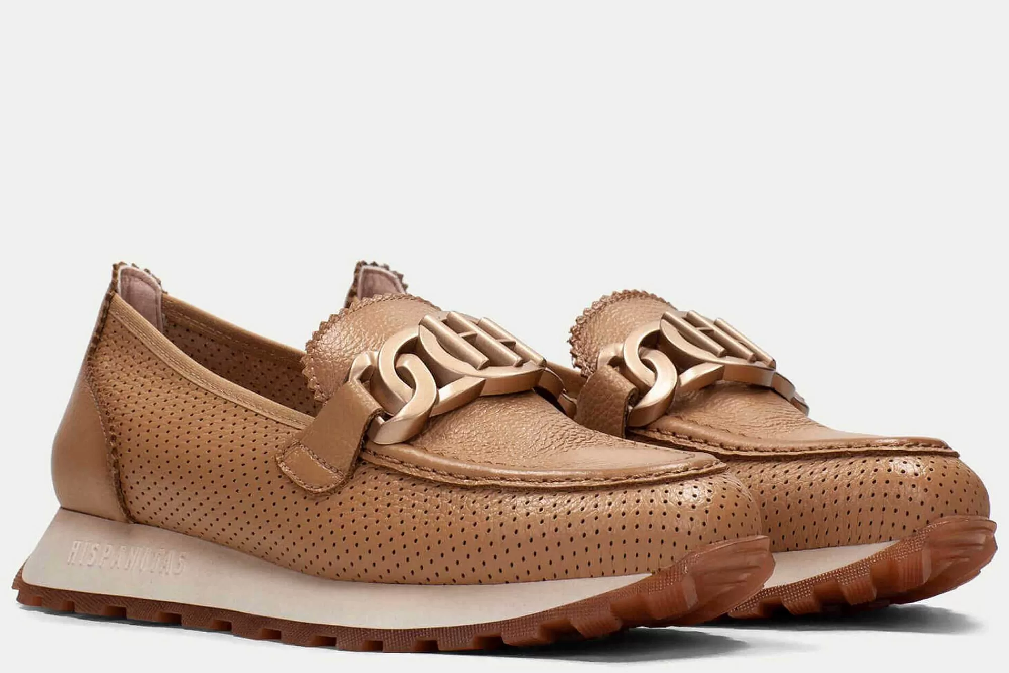 Hot Mocasines De Cuna Loira Mujer Mocasines