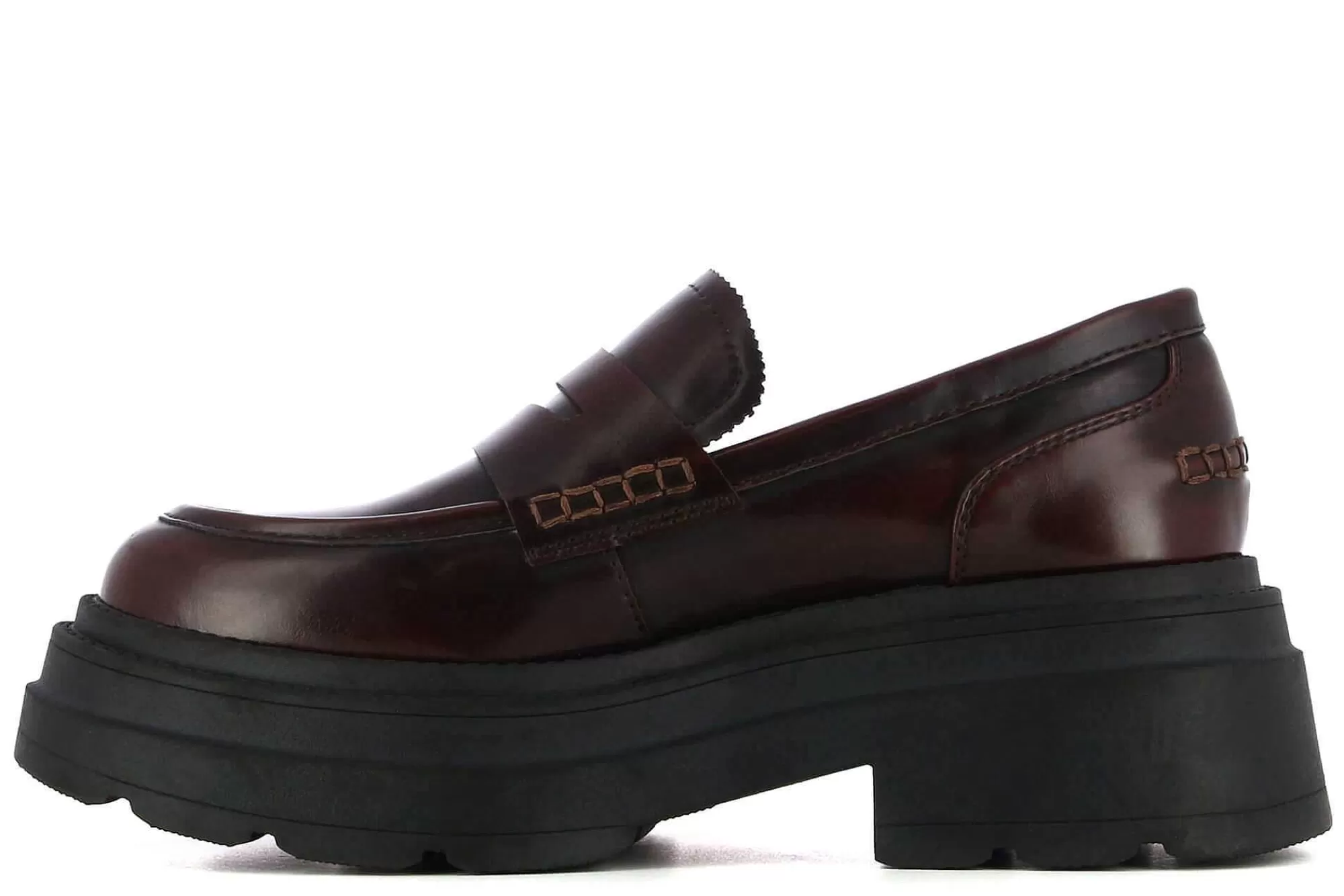 Store Mocasines De Plataforma School Mujer Mocasines