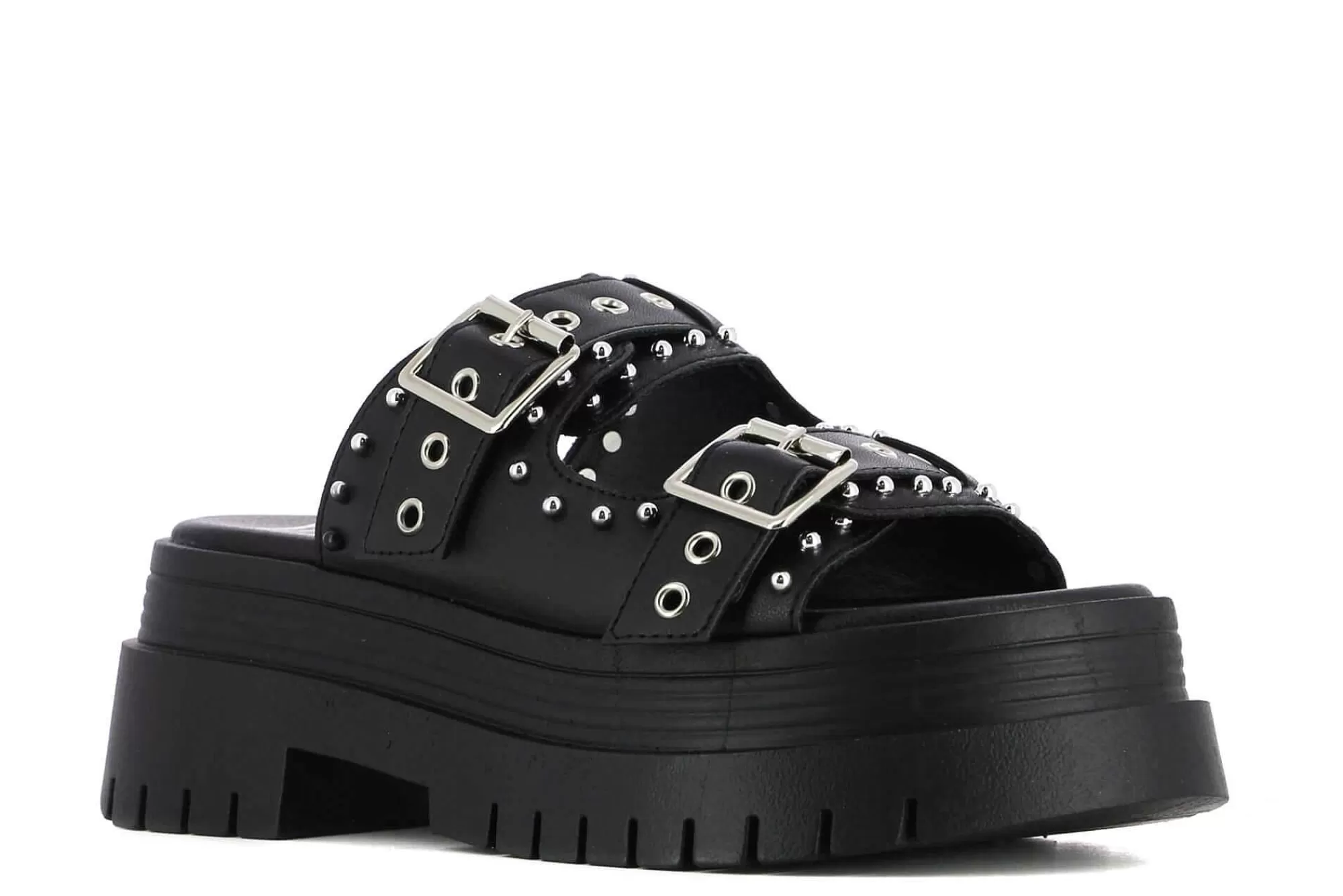 Shop Mules De Plataformas Chemical Mujer Zuecos Y Mules