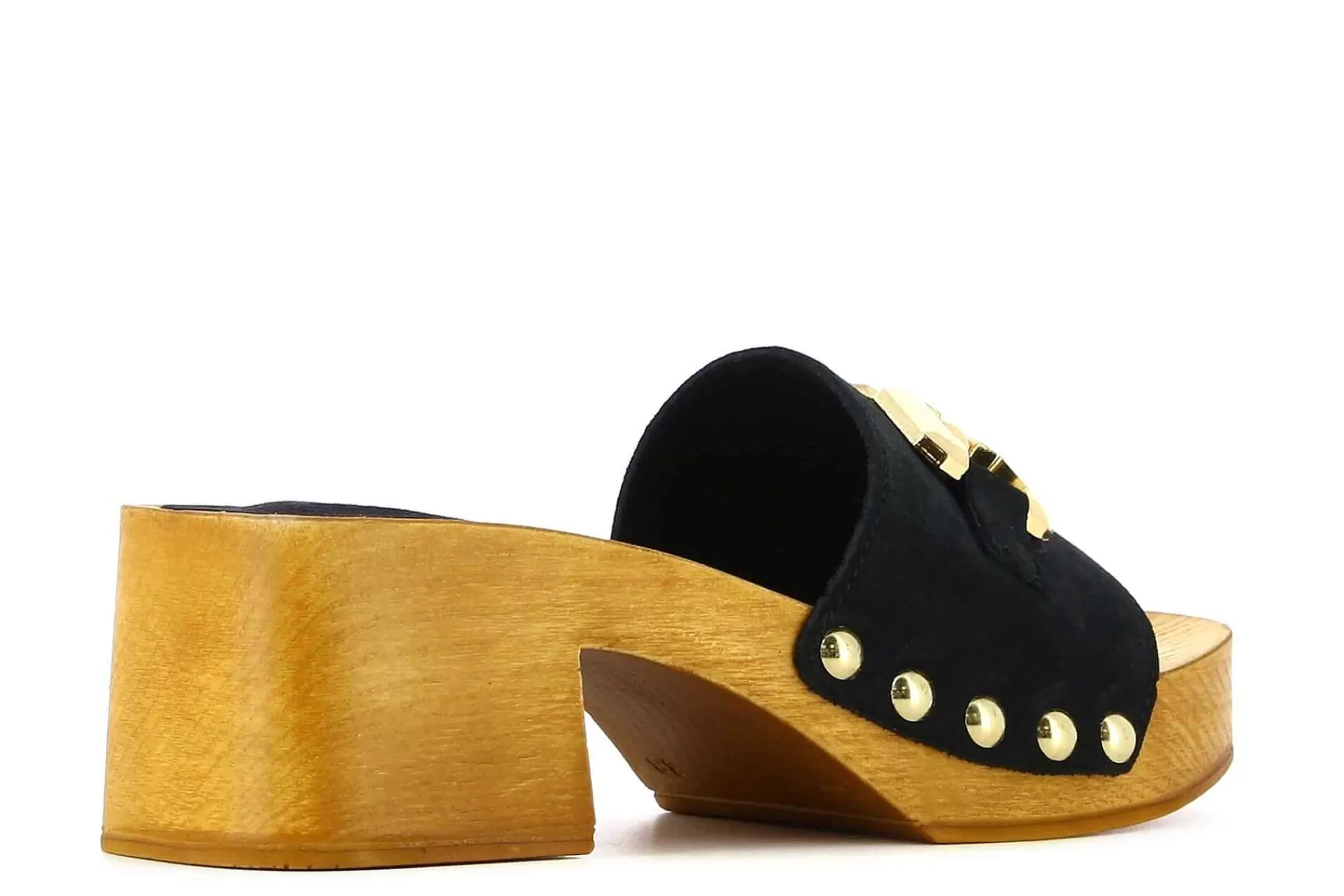 Outlet Mules De Tacon Cagliari Mujer Zuecos Y Mules