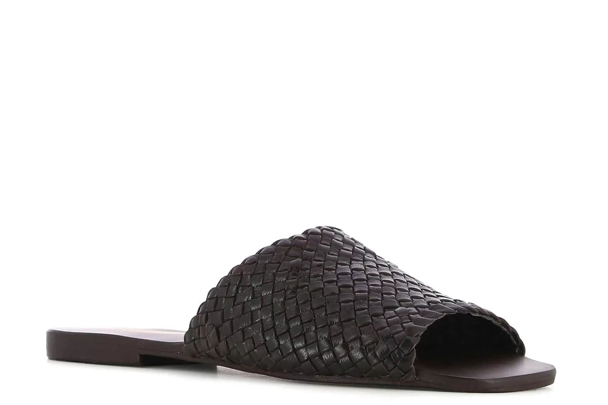 New Mules Planos Trenca Mujer Zuecos Y Mules