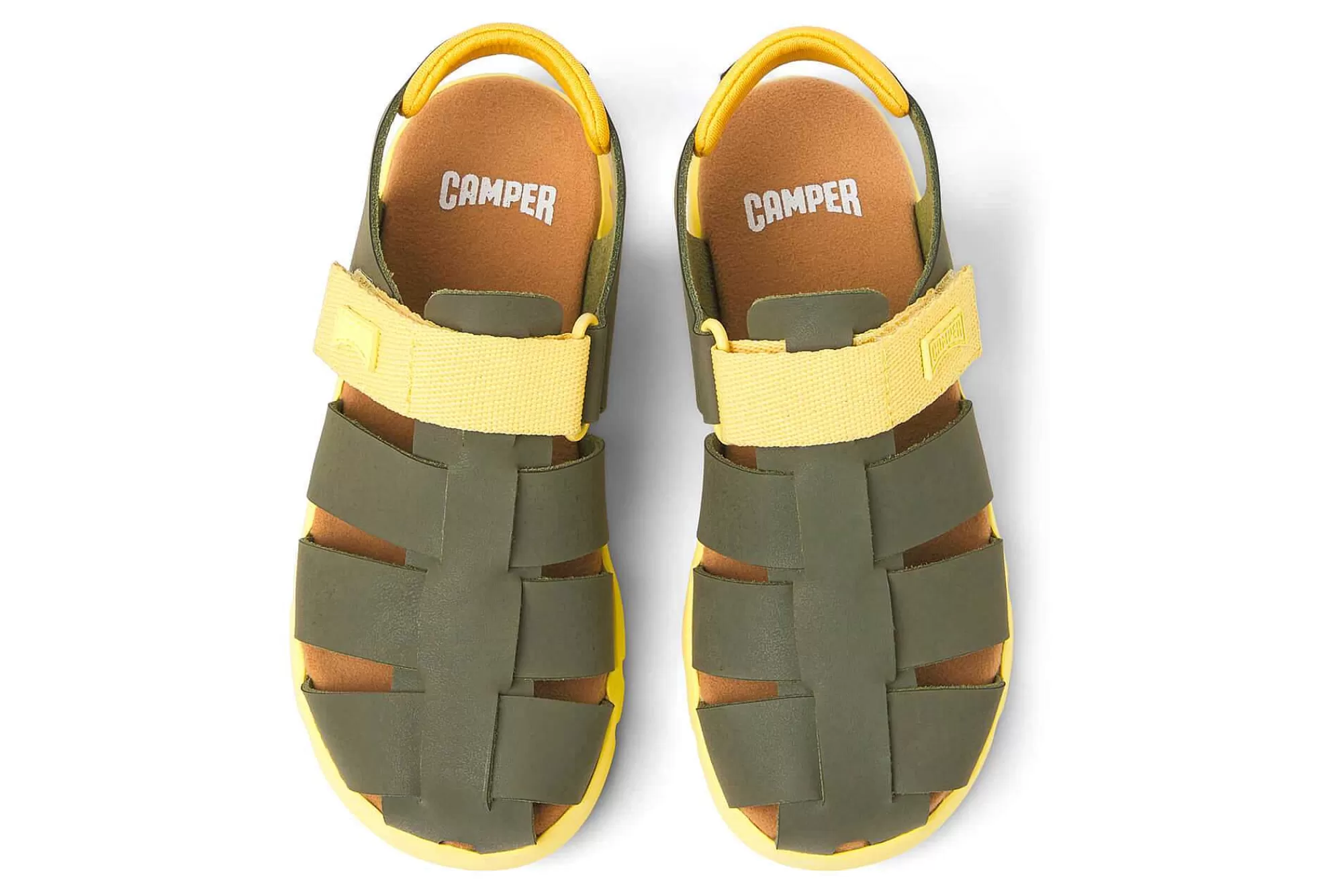 Cheap Sandalias Con Tiras Ajustables Oruga Niña Sandalias