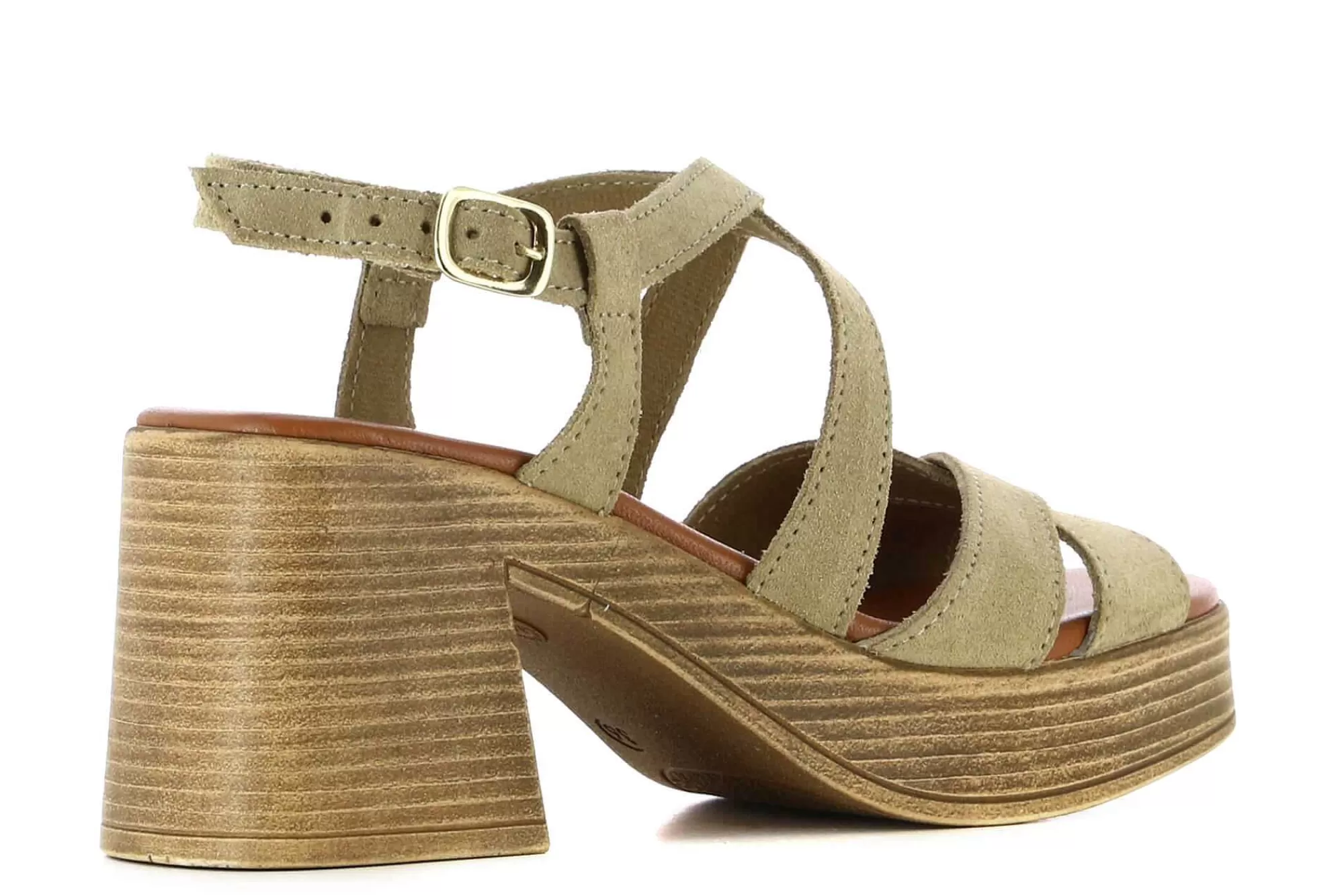 Store Sandalias De Tacon Aurelia Mujer Sandalias