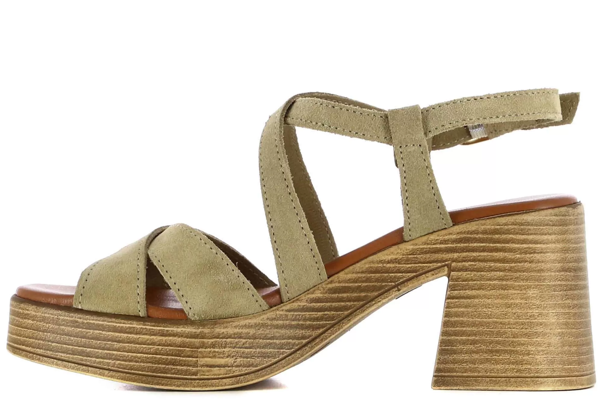Store Sandalias De Tacon Aurelia Mujer Sandalias