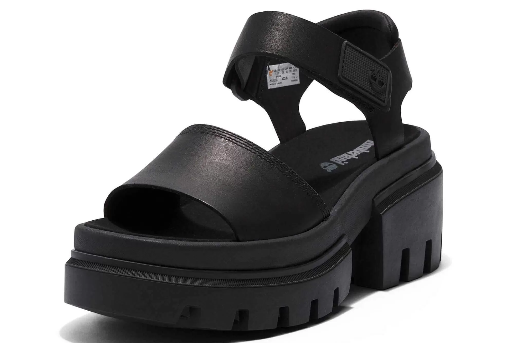 New Sandalias De Tacon Everleigh Ankle Strap Mujer Sandalias