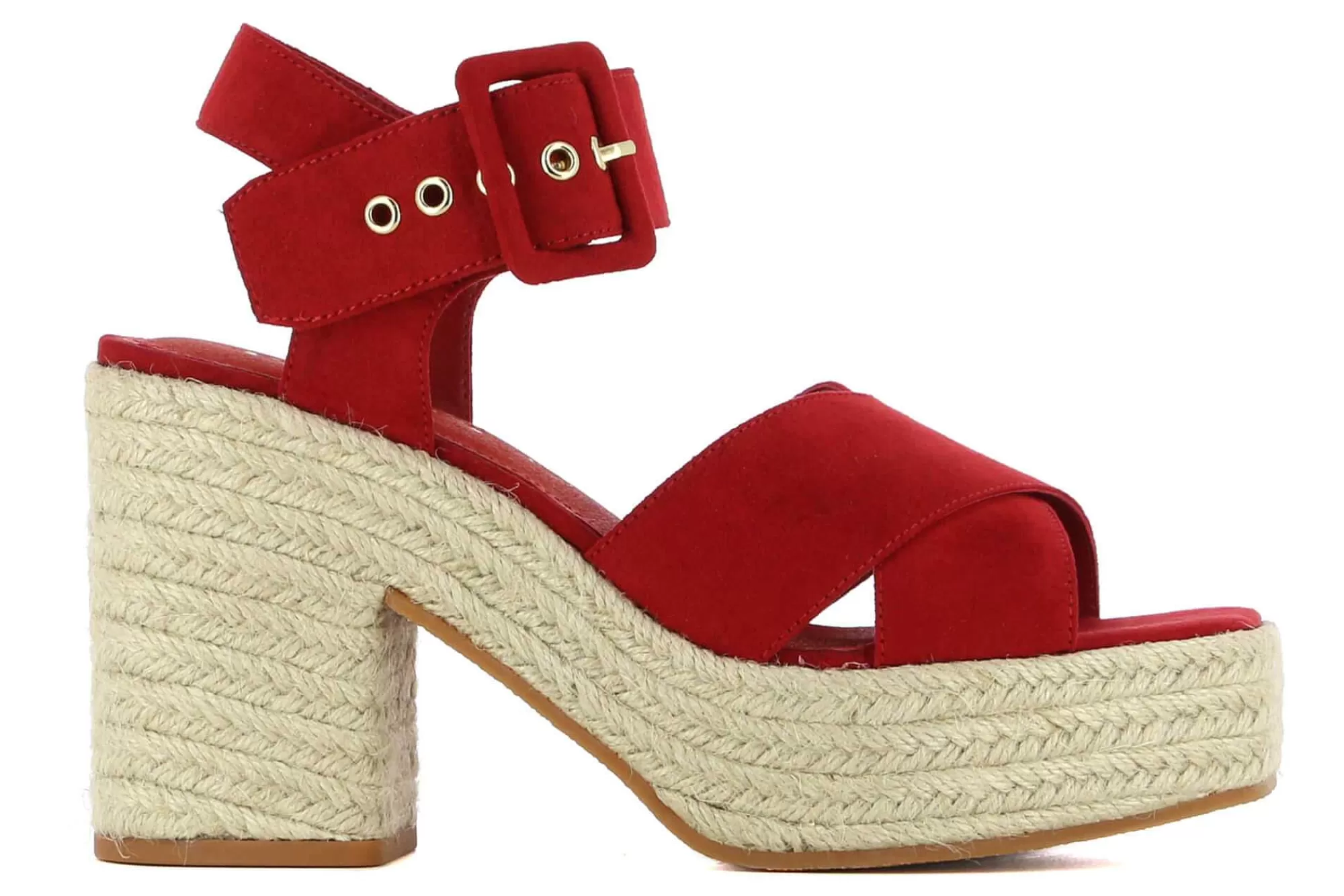 Sale Sandalias De Tacon Ingrid Mujer Sandalias