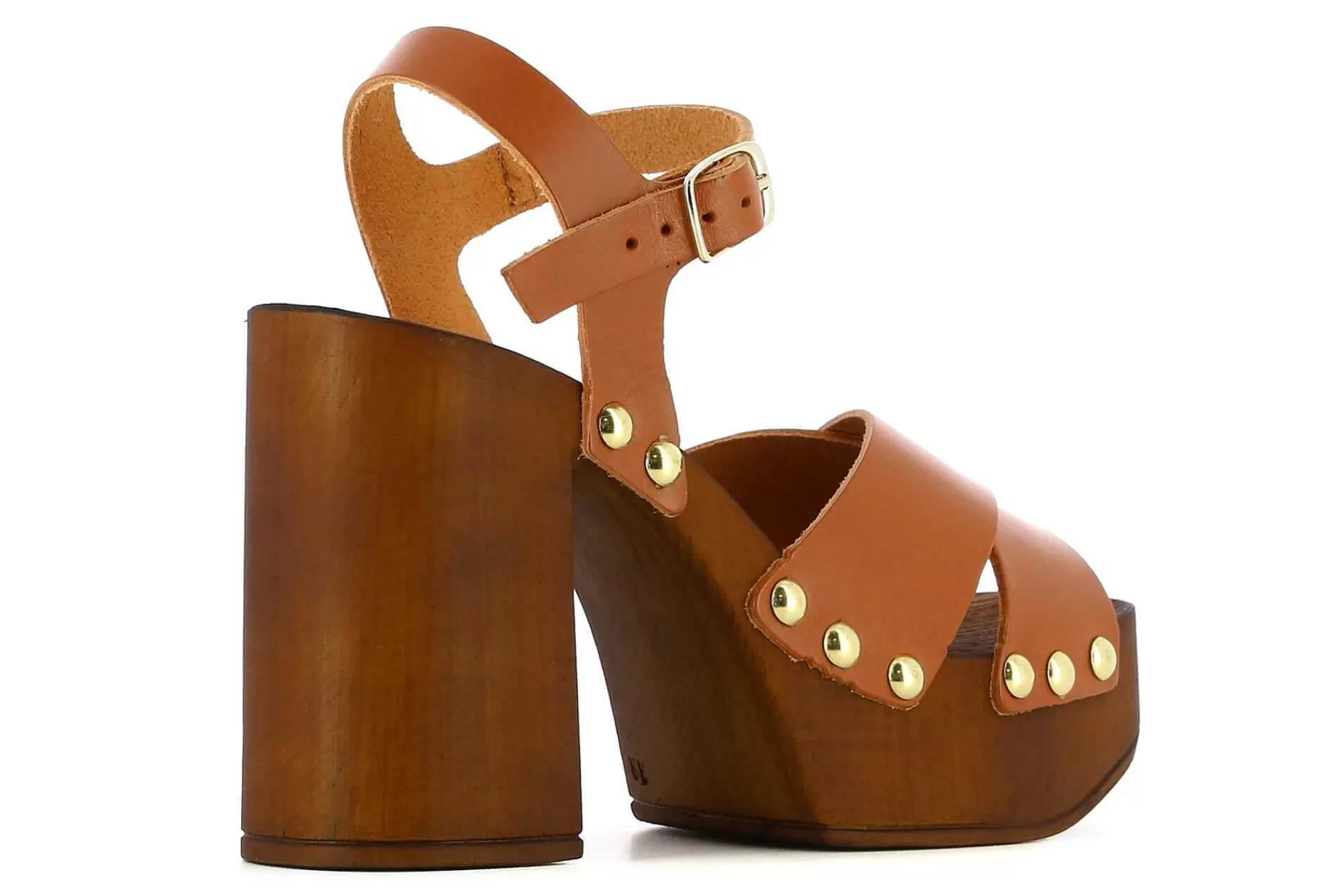 Discount Sandalias De Tacon Larvotto Mujer Sandalias