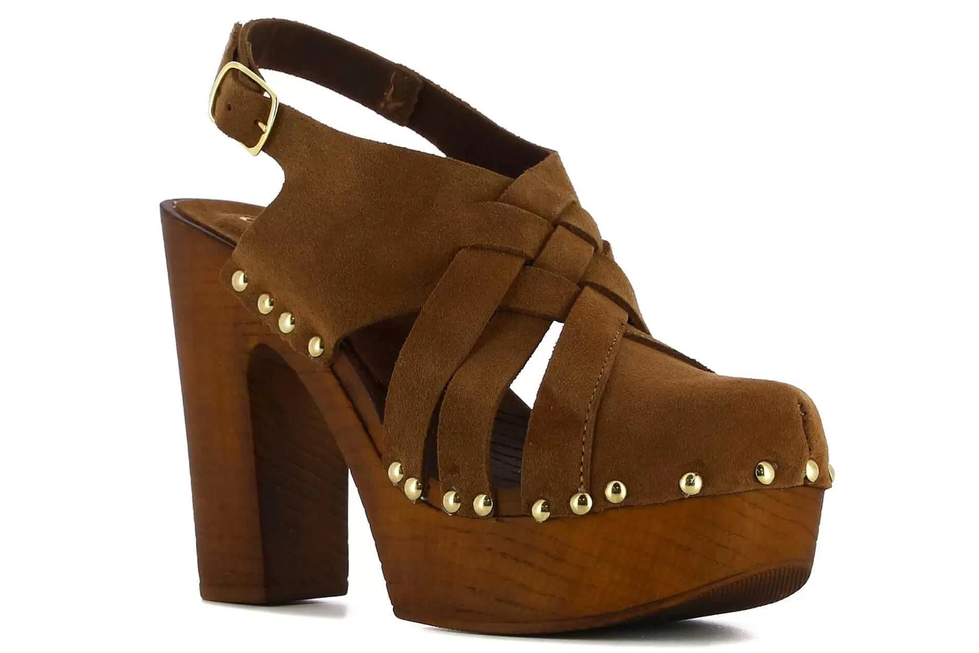Clearance Sandalias De Tacon Malvarrosa Mujer Sandalias