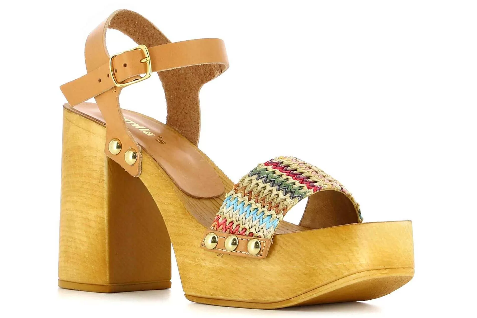 Cheap Sandalias De Tacon Midi Mujer Sandalias