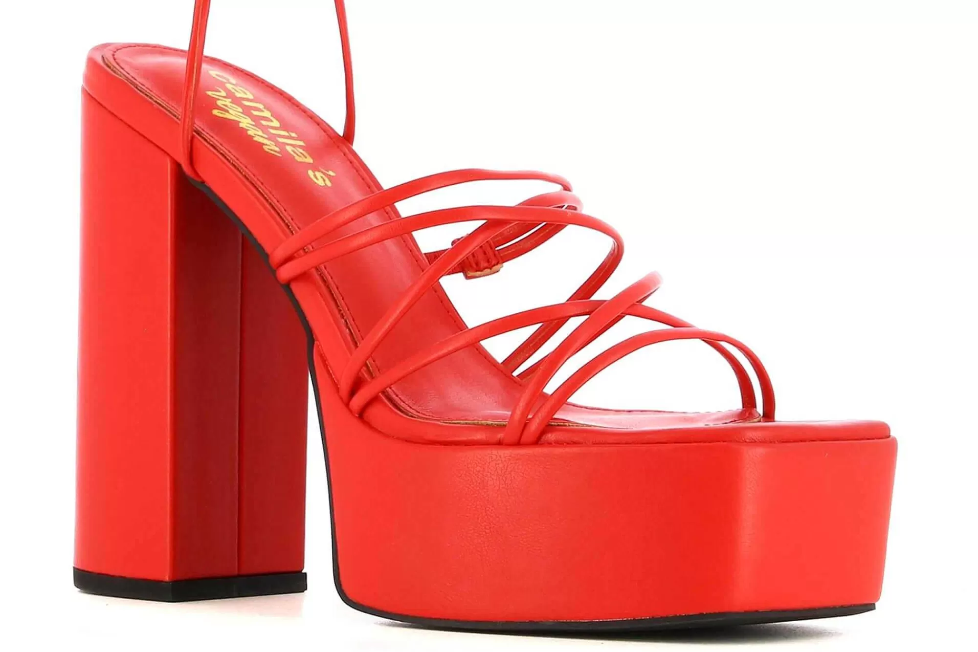 Shop Sandalias De Tacon Mine Mujer Sandalias