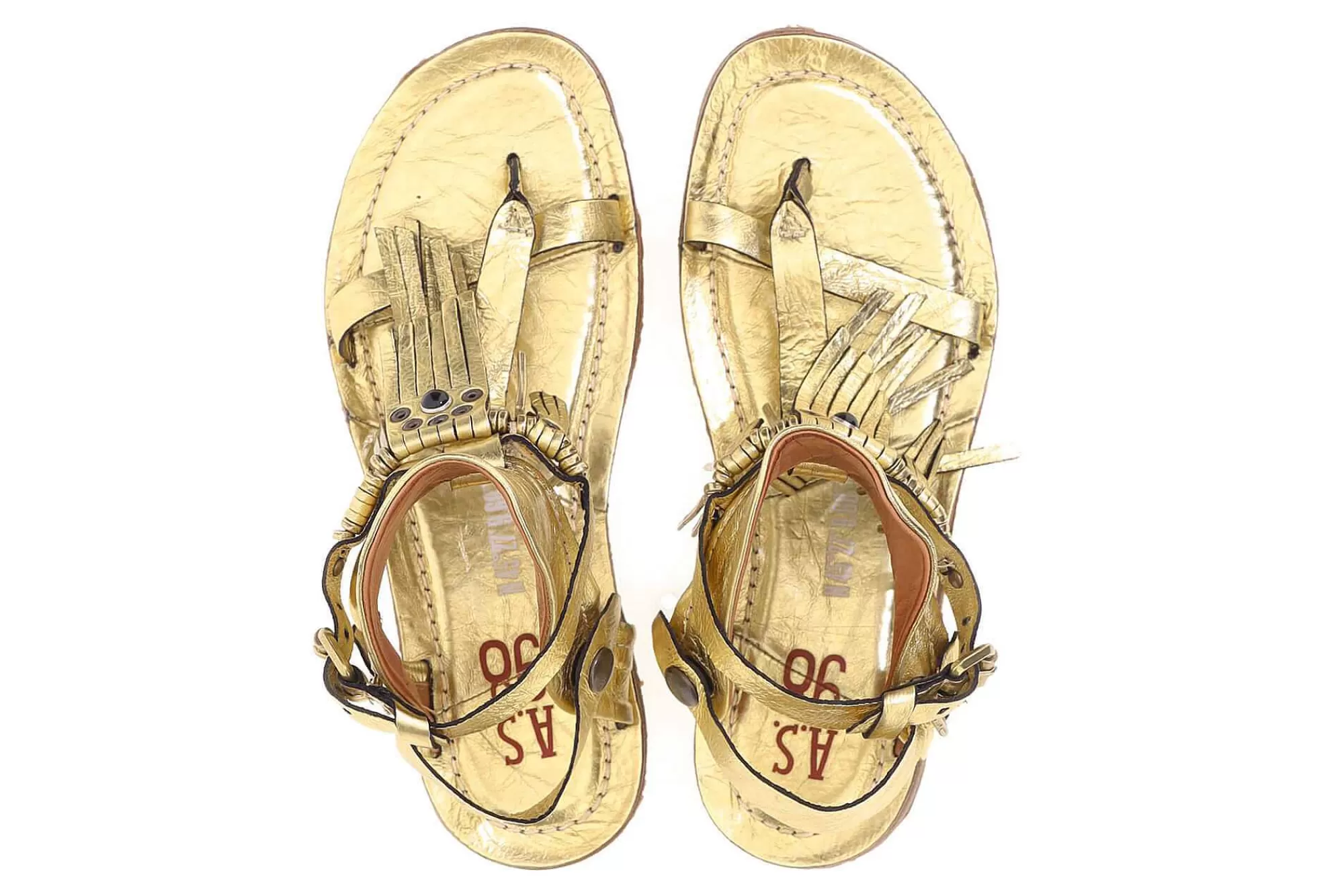 New Sandalias Planas Ramos Mujer Sandalias