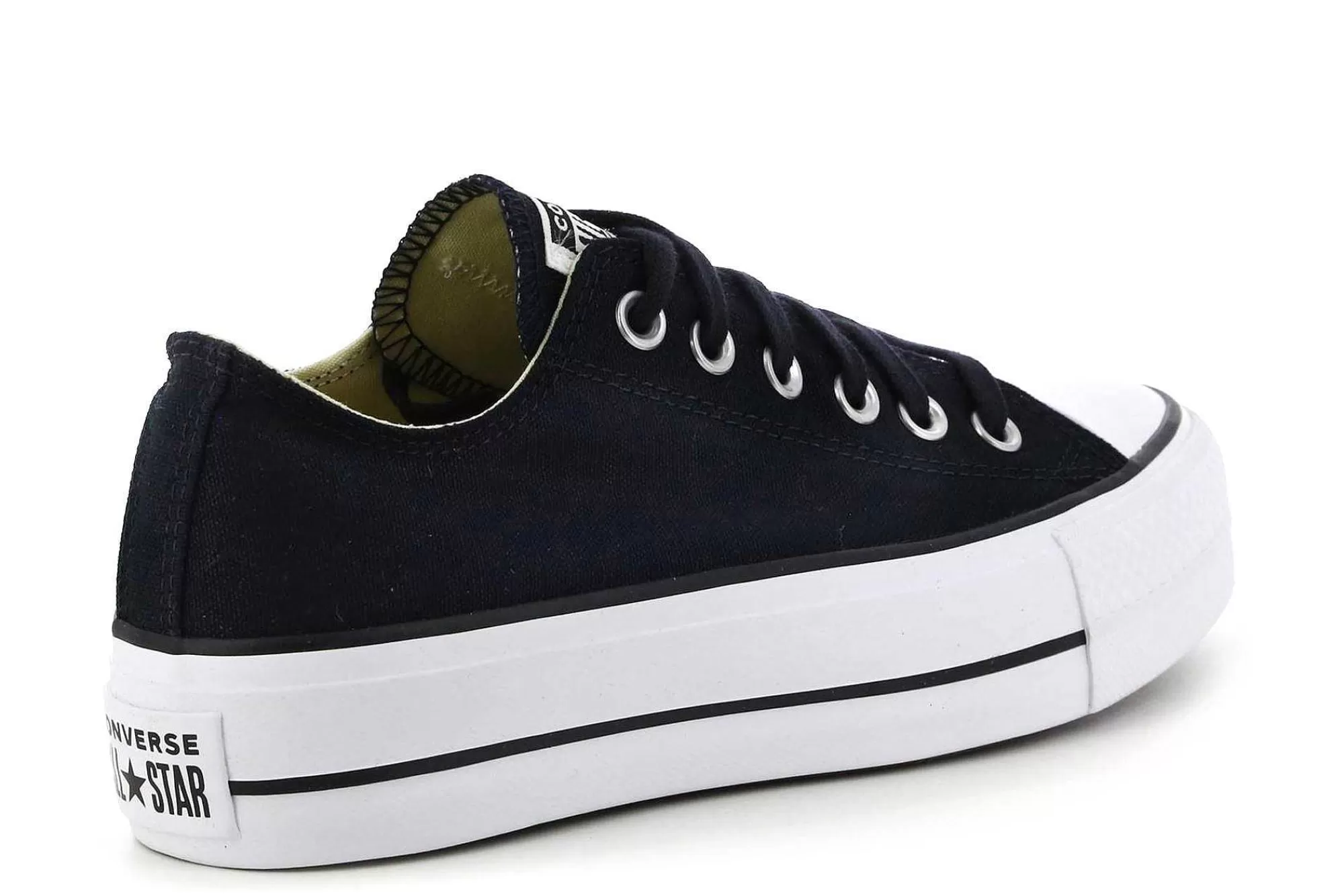 Hot Zapatillas De Plataforma 560250C/001 Black White Mujer Zapatillas