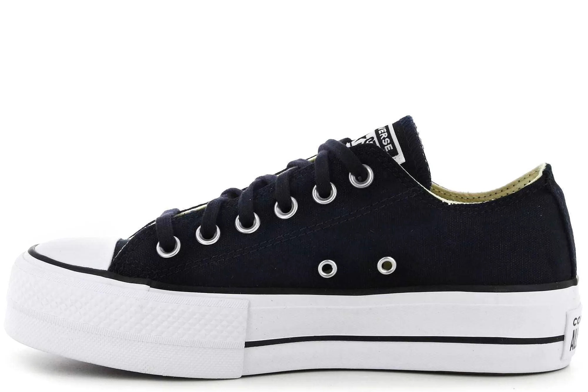 Hot Zapatillas De Plataforma 560250C/001 Black White Mujer Zapatillas