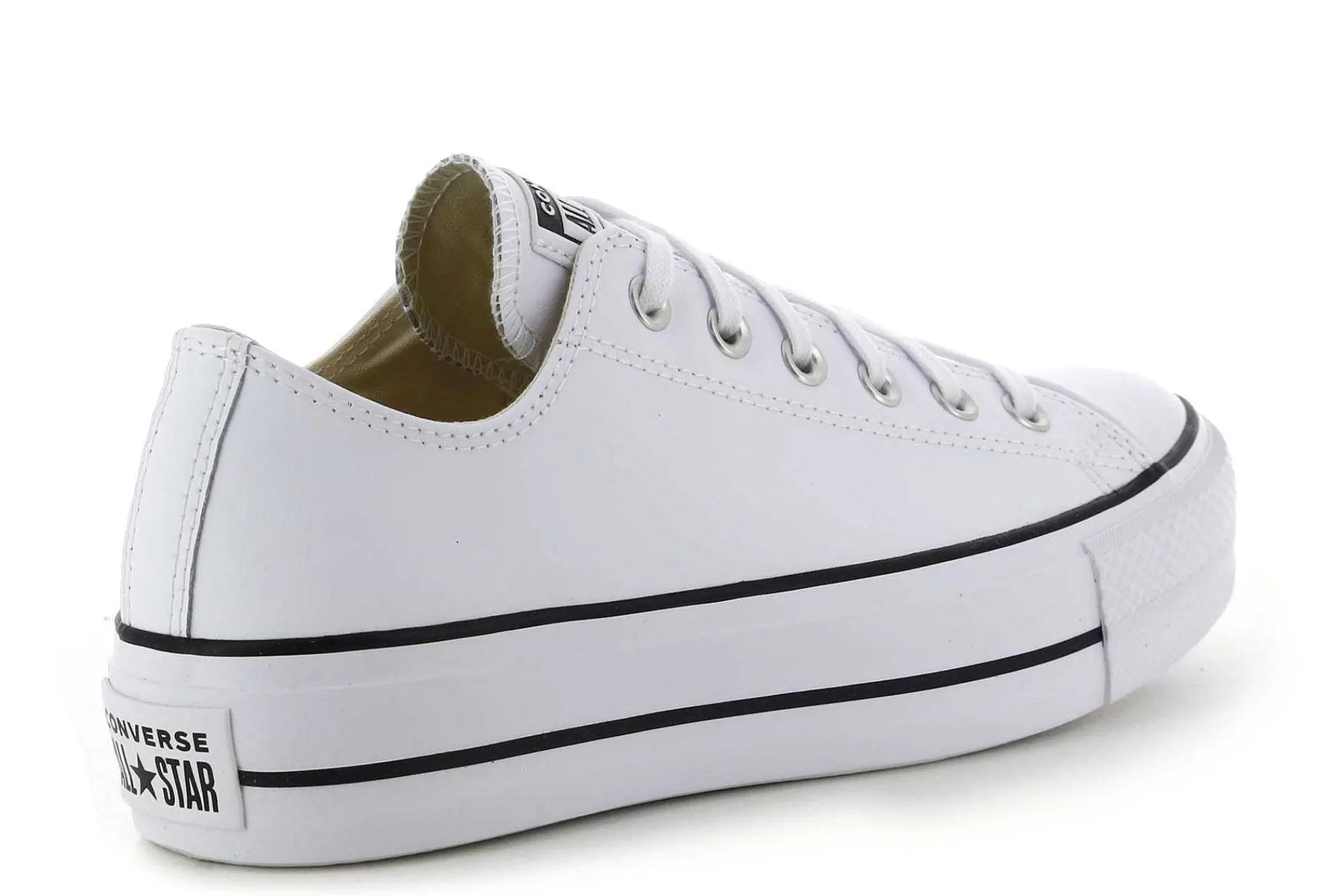 New Zapatillas De Plataforma Chuck Taylor All Star Lift Ox Mujer Zapatillas