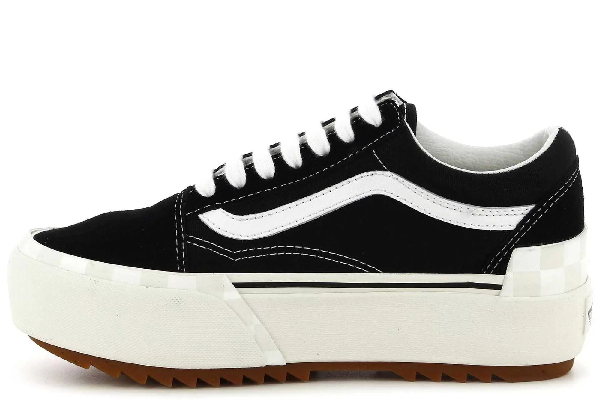 Shop Zapatillas De Plataforma Ua Old Skool Stacked Mujer Zapatillas