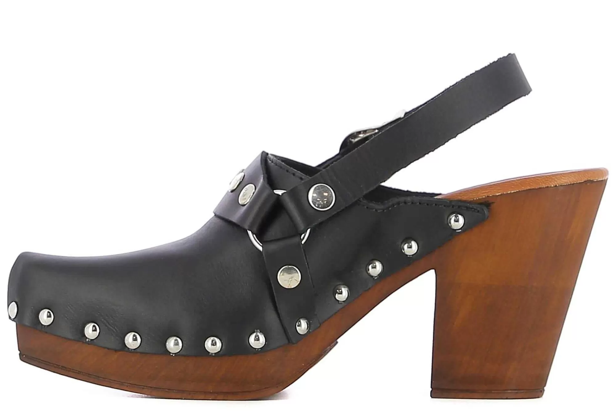 Store Zuecos De Tacon Cintra Mujer Zuecos Y Mules