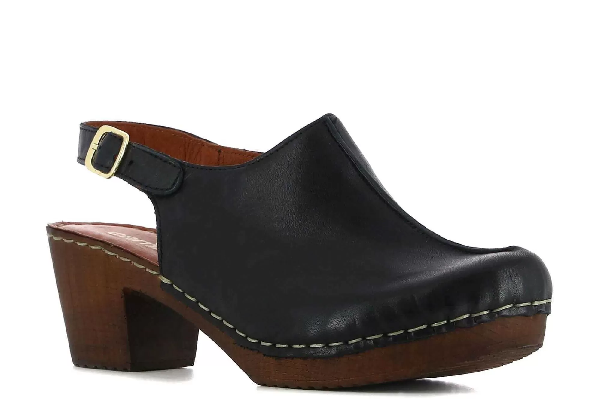 Store Zuecos De Tacon Kora Mujer Zuecos Y Mules
