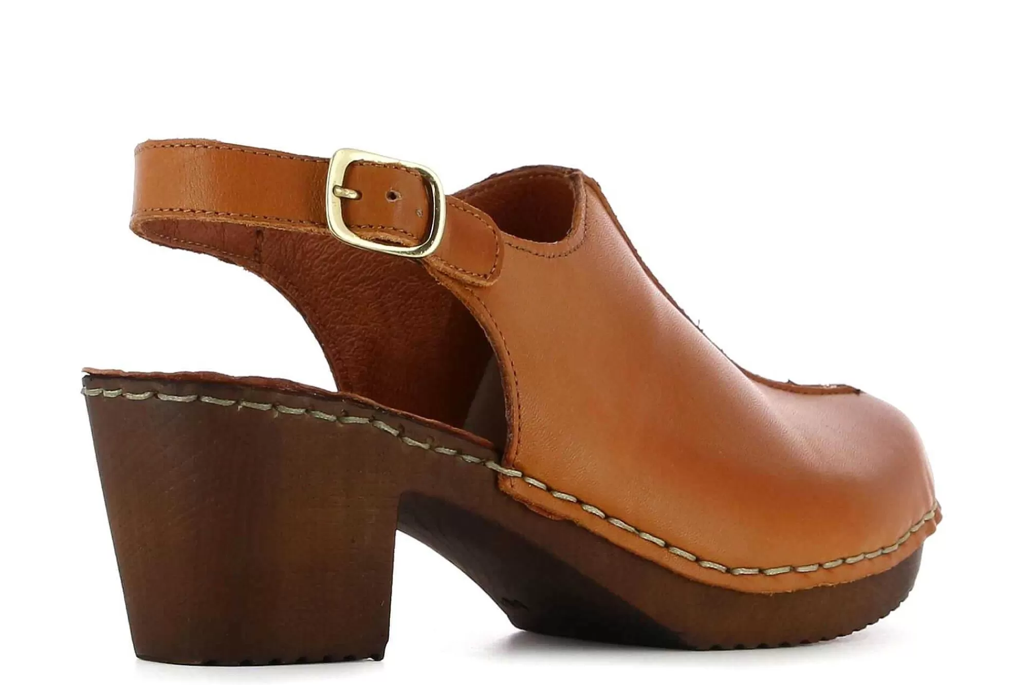 Shop Zuecos De Tacon Kora Mujer Zuecos Y Mules