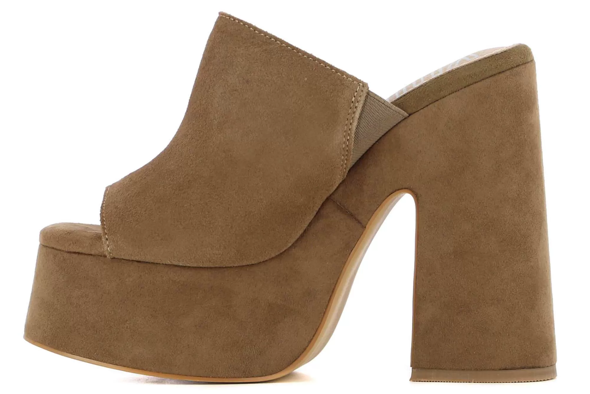 Cheap Zuecos De Tacon South Beach Mujer Zuecos Y Mules